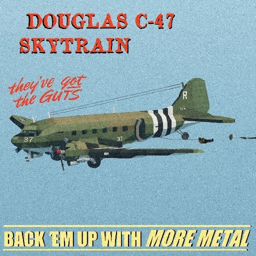 1:1 Douglas C-47A Skytrain [High Realism] - Skymods